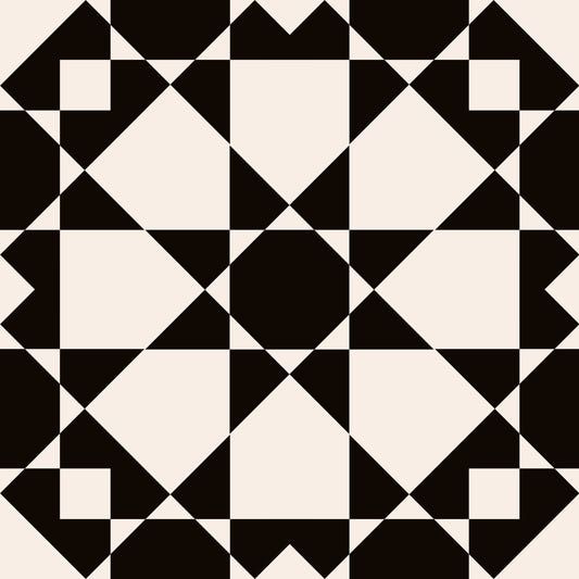 Papier peint étoile géométrique⁠