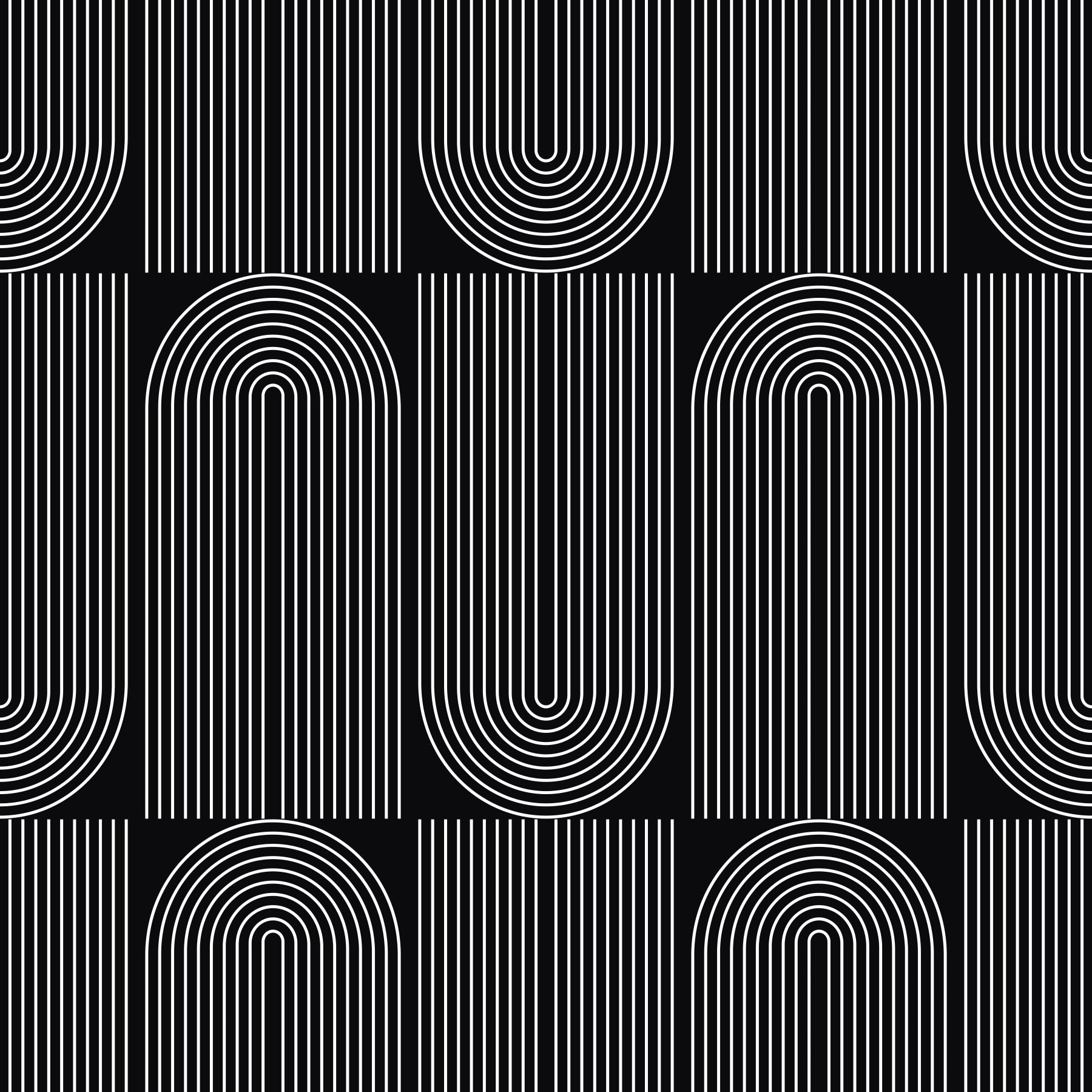 Geometrische Umrisstapete