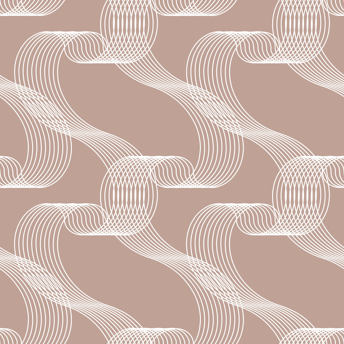 Bright Linear Waves Wallpaper⁠ in your room — zoomed