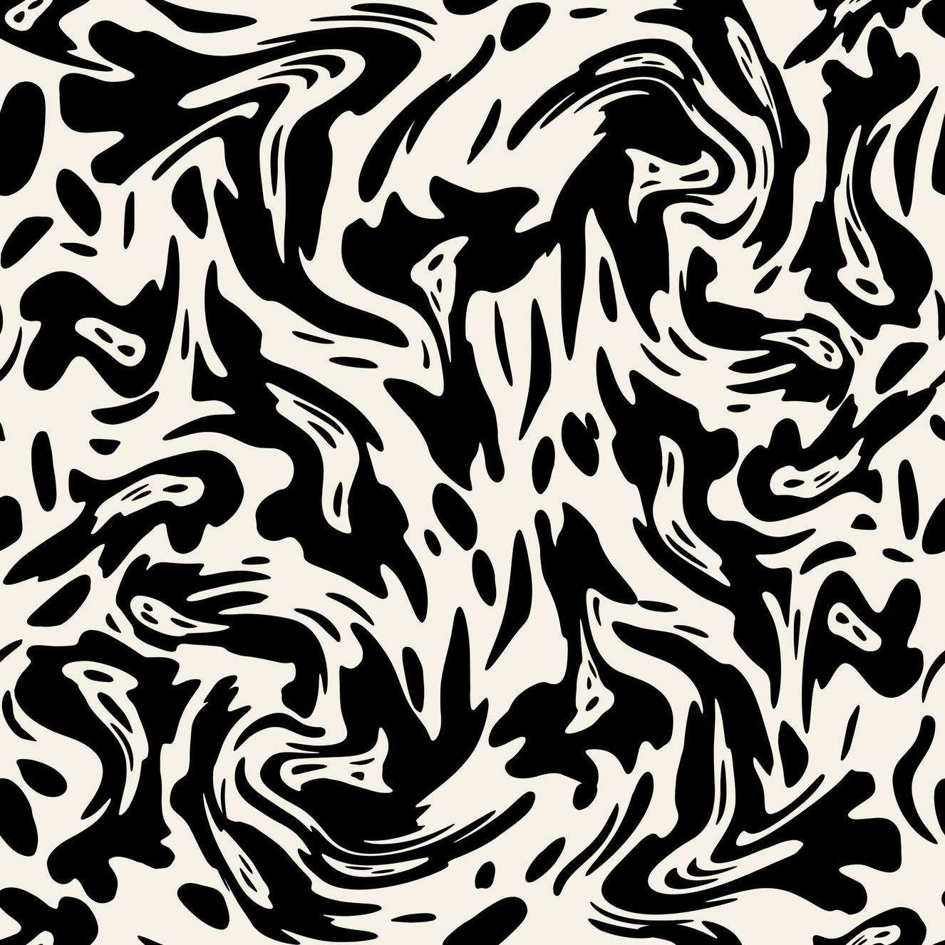 Papier peint Formes fluides