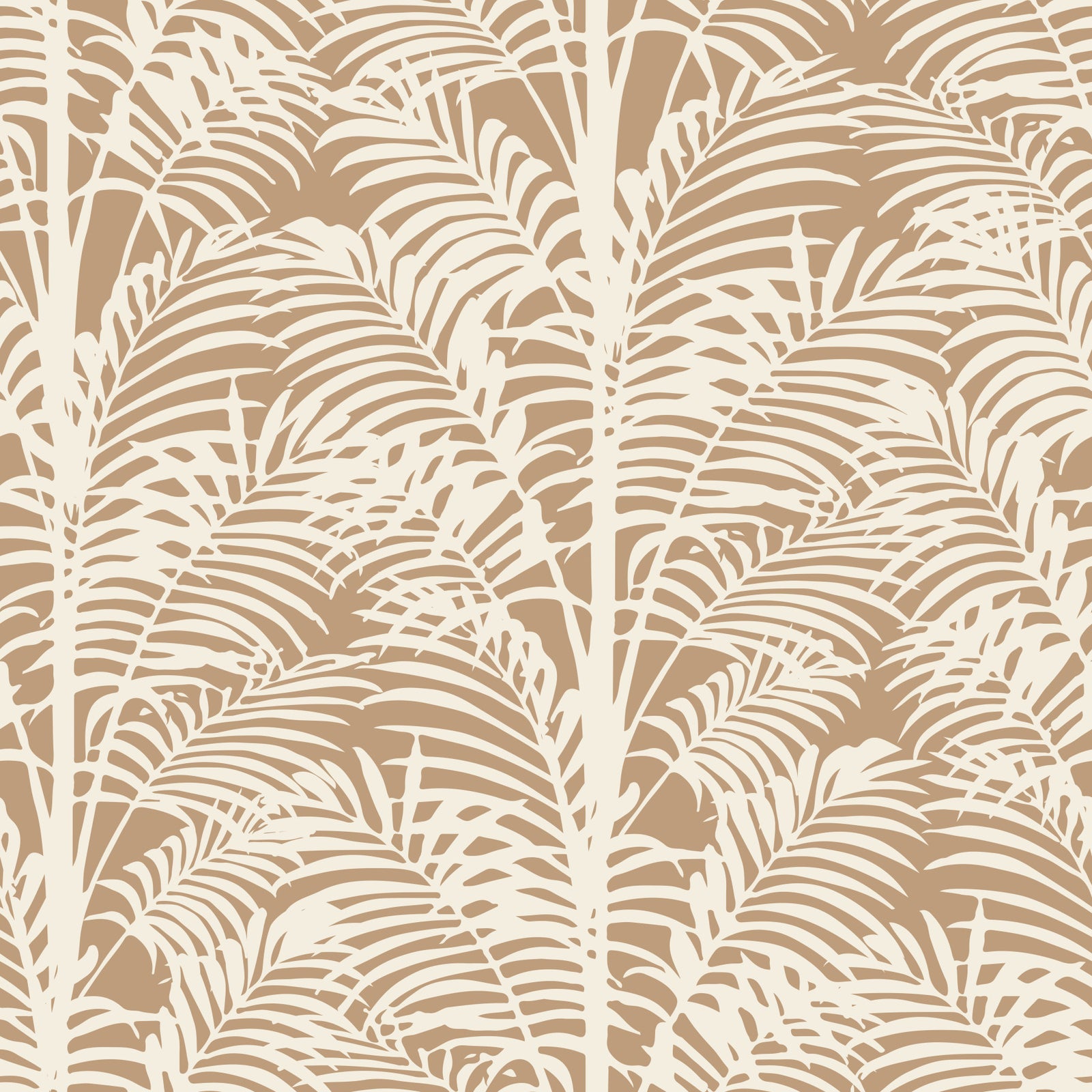 Creamy Palms Wallpaper⁠