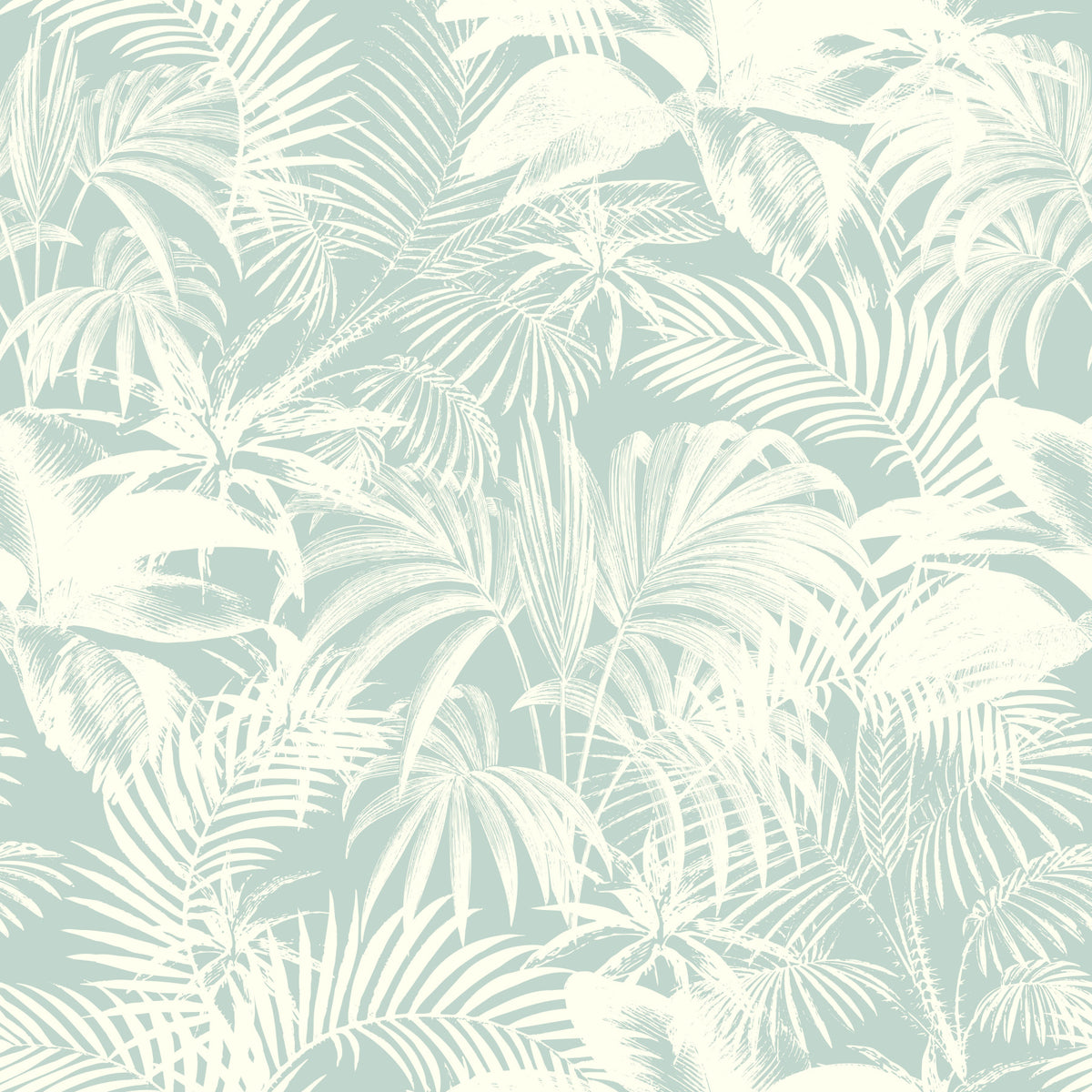 Gray Palm Trees Wallpaper⁠ in your room — zoomed
