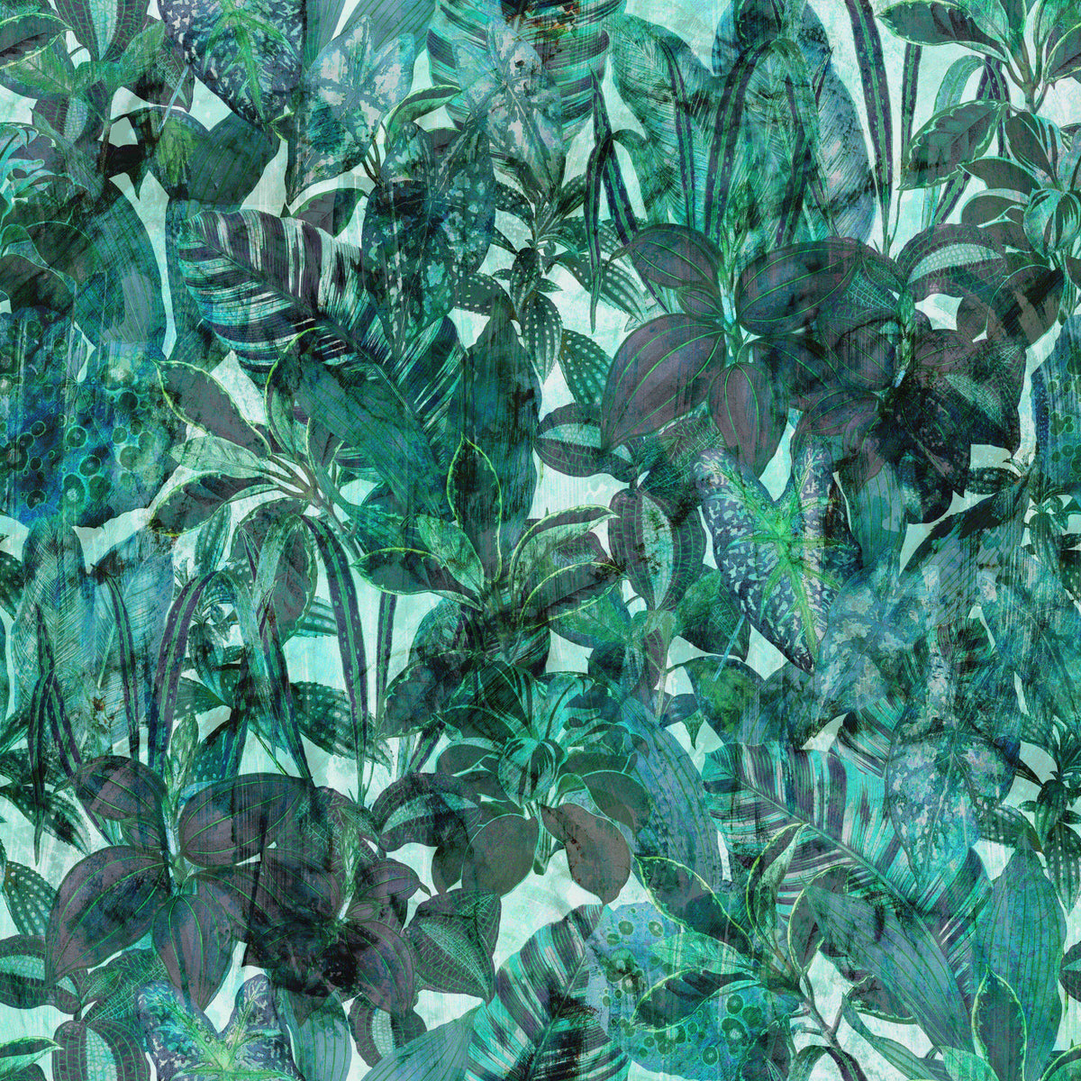 Papier peint vert Papier peint⁠ in your room