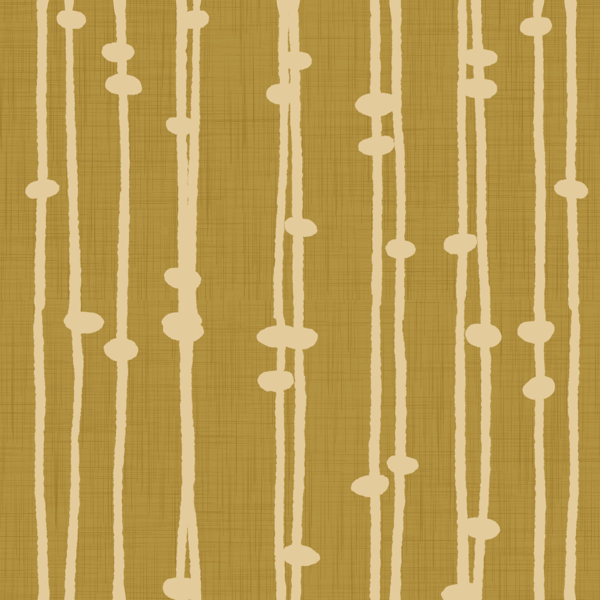 Boho Jewel Tone Stripes Retro Mustard  Wallpaper‚Å† in your room — zoomed