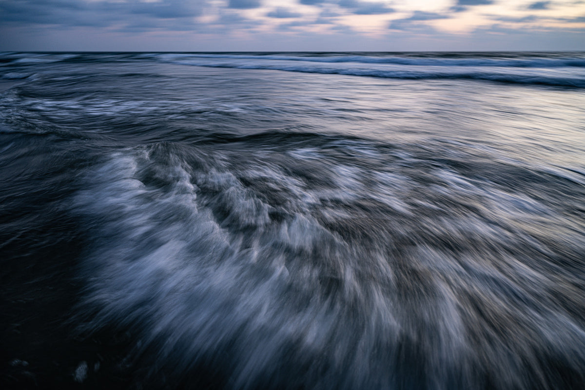 The Uniqueness of Waves LI Wall Mural in your room — zoomed