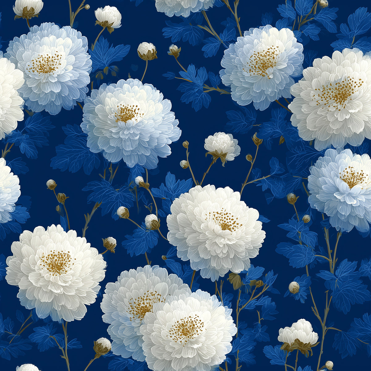 Royal Bloom Wallpaper⁠ in your room
