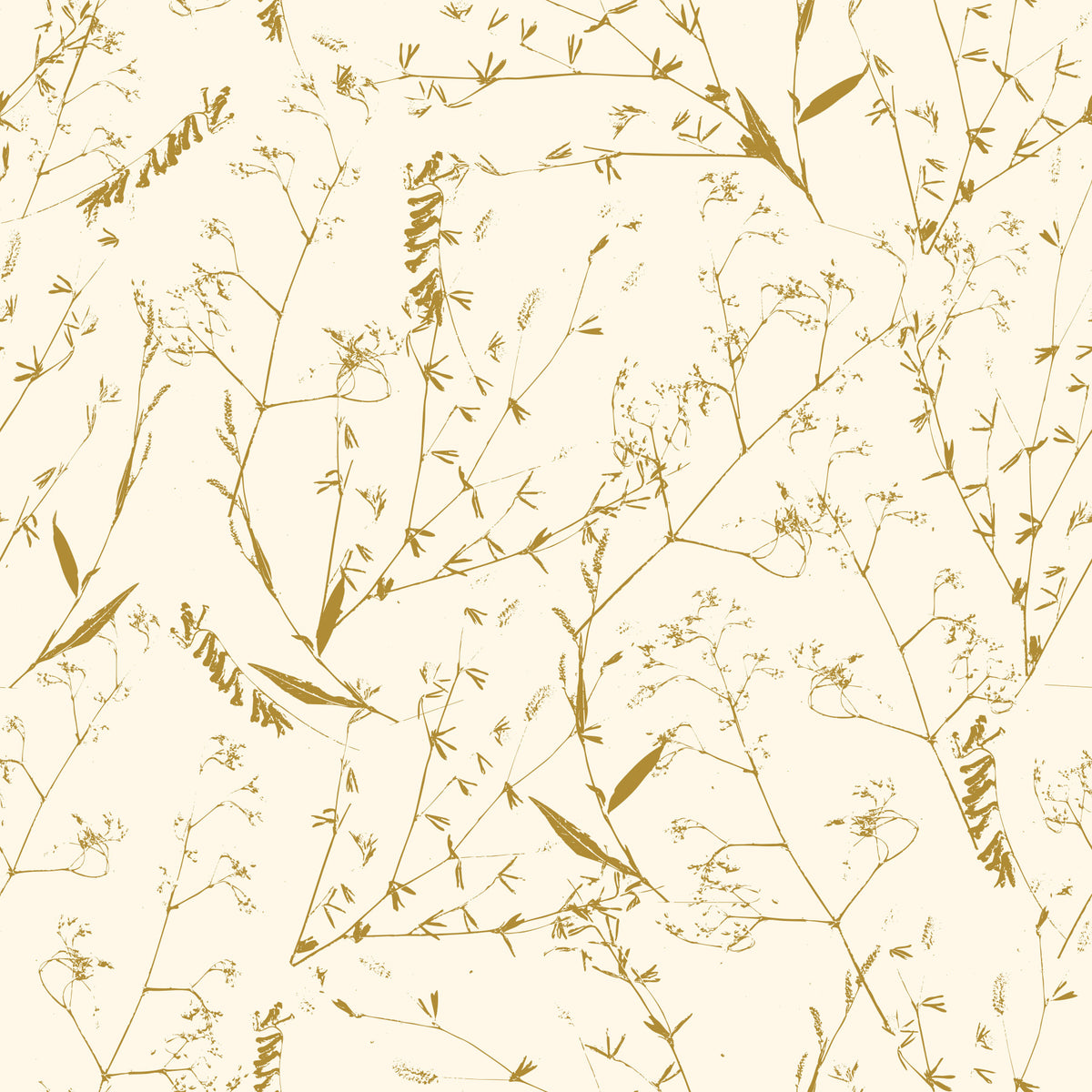 Papier peint Prairie d'été subtile in your room — zoomed