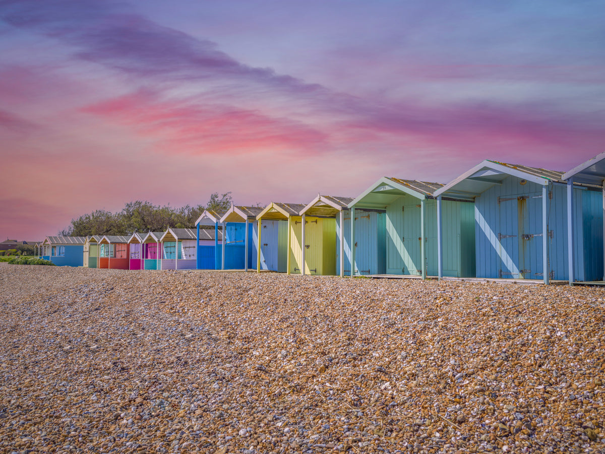 Beach Hideaways Wall Mural in your room — zoomed