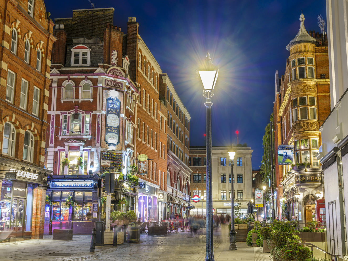 Covent Garden Nights Wall Mural