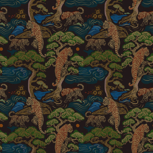 Whispers of the Tiger Grove Wallpaper⁠