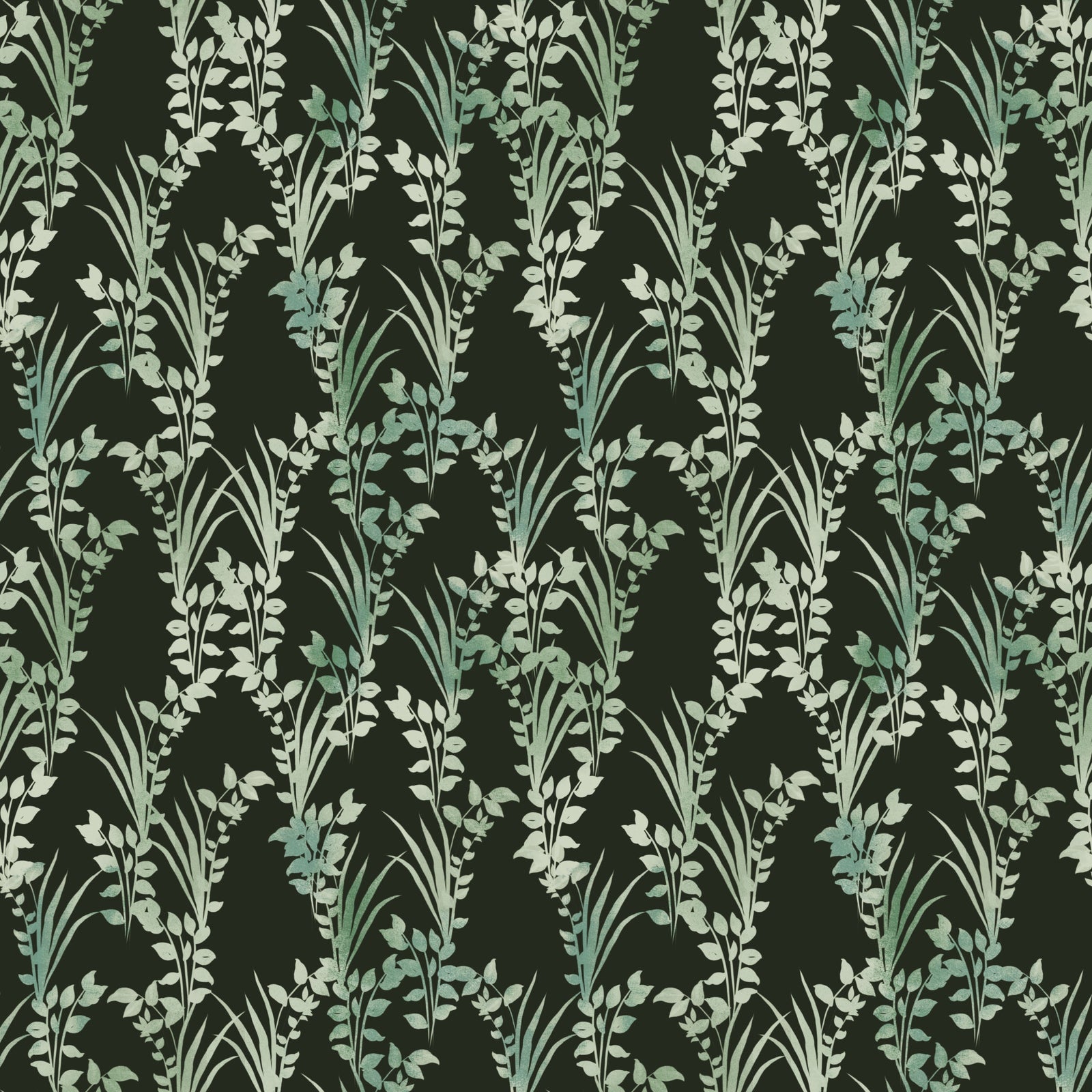 Papier peint Fleurs de feuilles murmurantes