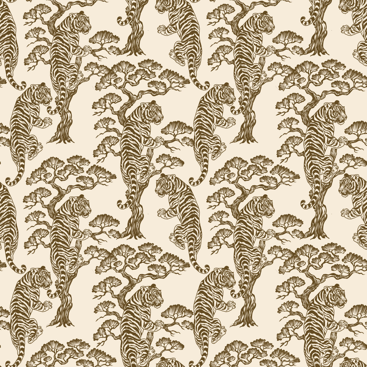 Exotic Tigers  Wallpaper⁠ in your room — zoomed
