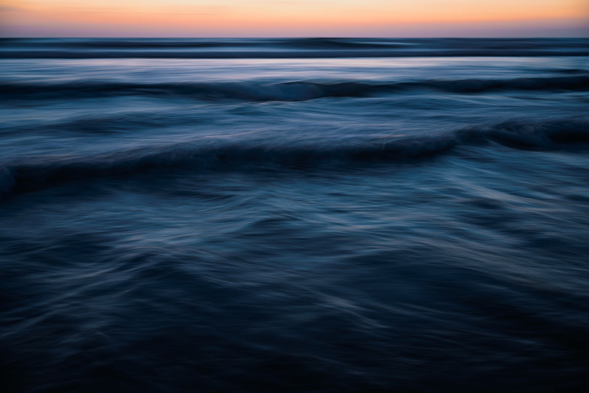 The Uniqueness of Waves XXXV Wall Mural in your room — zoomed