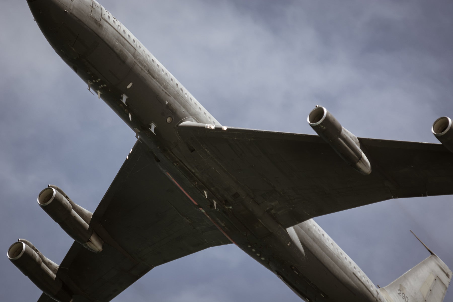 Vintage IAF III Wall Mural in your room — zoomed