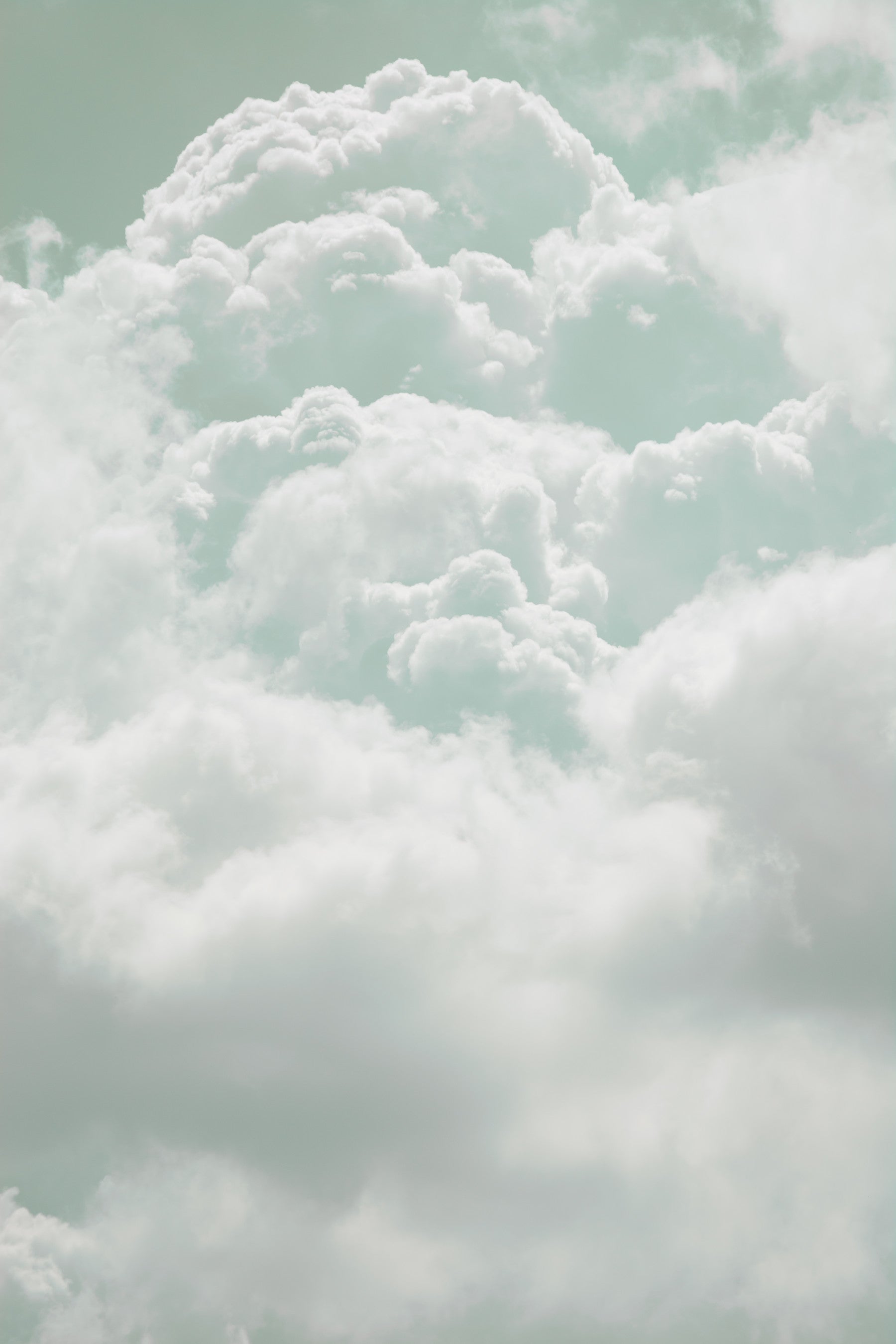 Clouds #7 Wall Mural in your room — zoomed