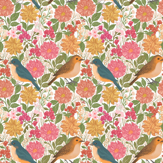 Songbird Garden Wallpaper⁠