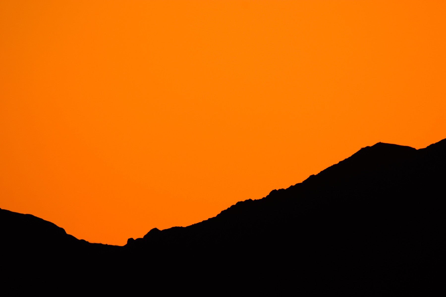Sunset over the Mountains of Eilat II Wall Mural