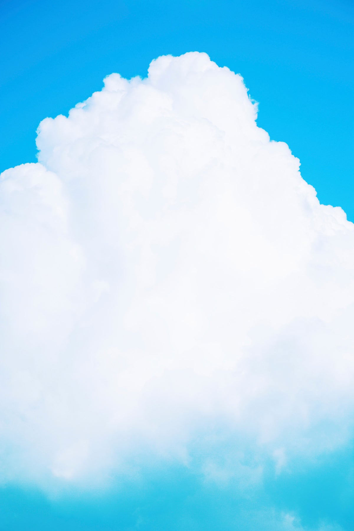 Blue Clouds III Wall Mural in your room