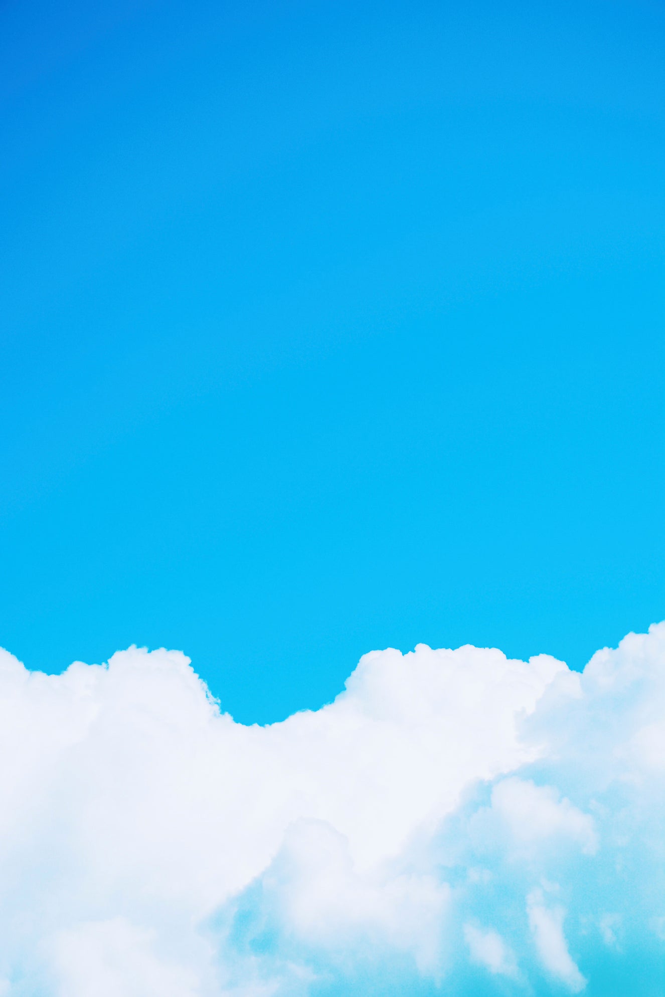 Blue Clouds I Wall Mural
