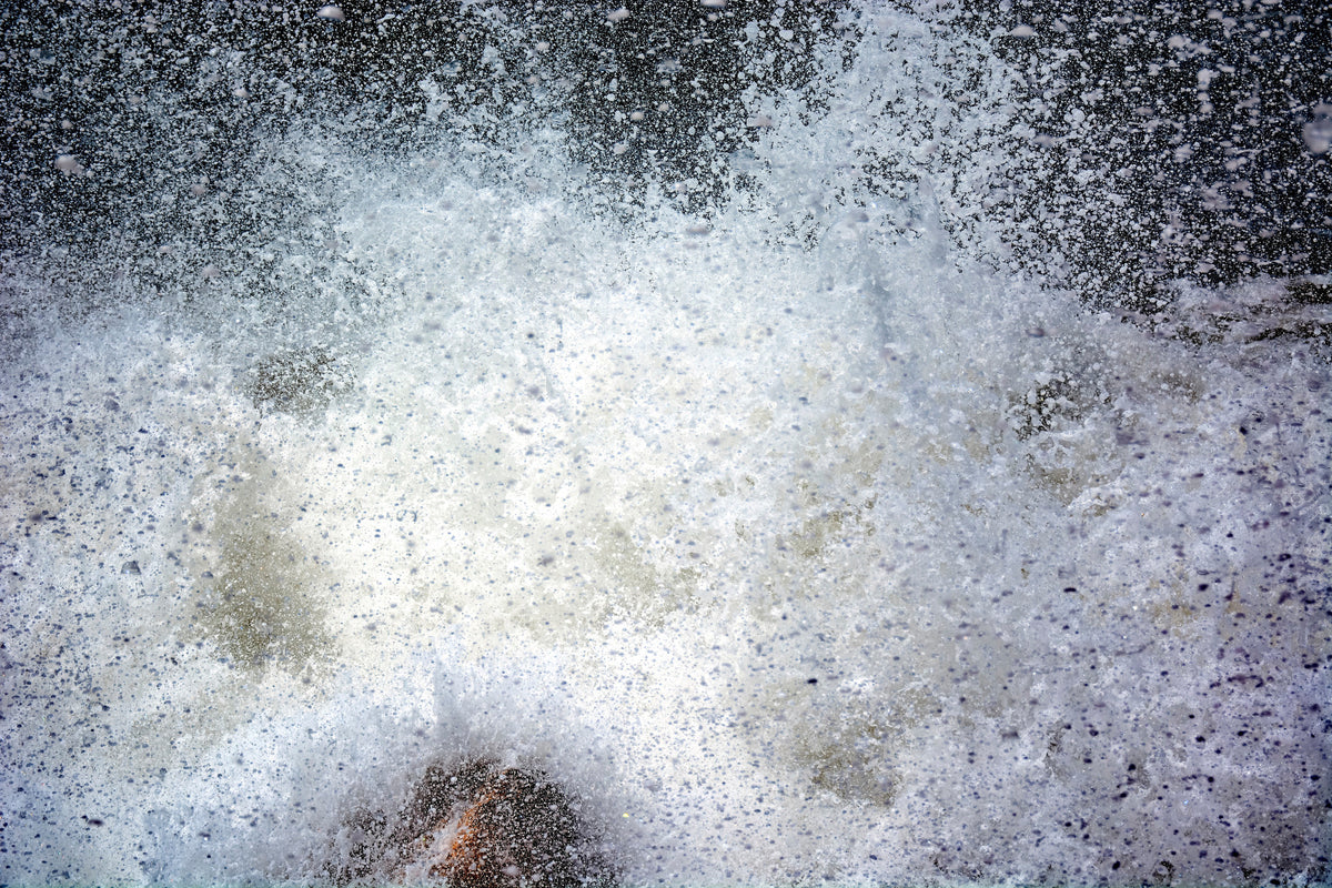 Implosion I Wall Mural in your room — zoomed