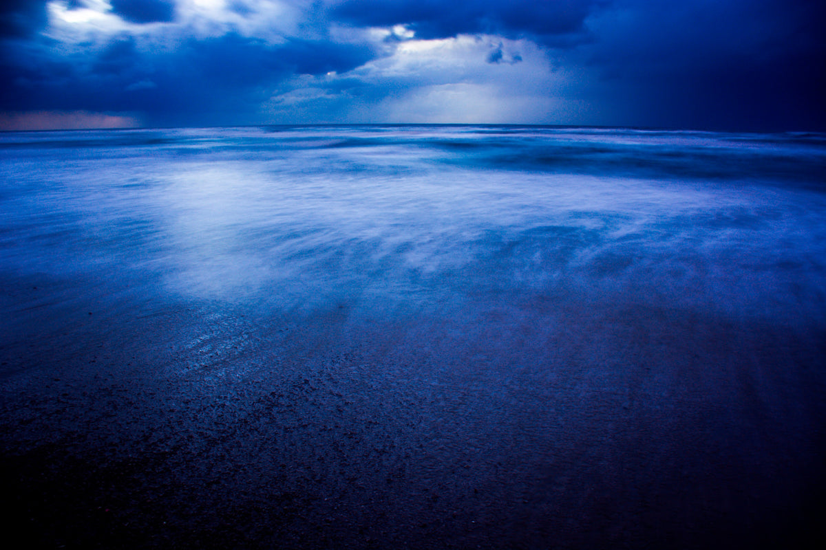 Winter storm over Sidni Ali beach II Wall Mural in your room — zoomed