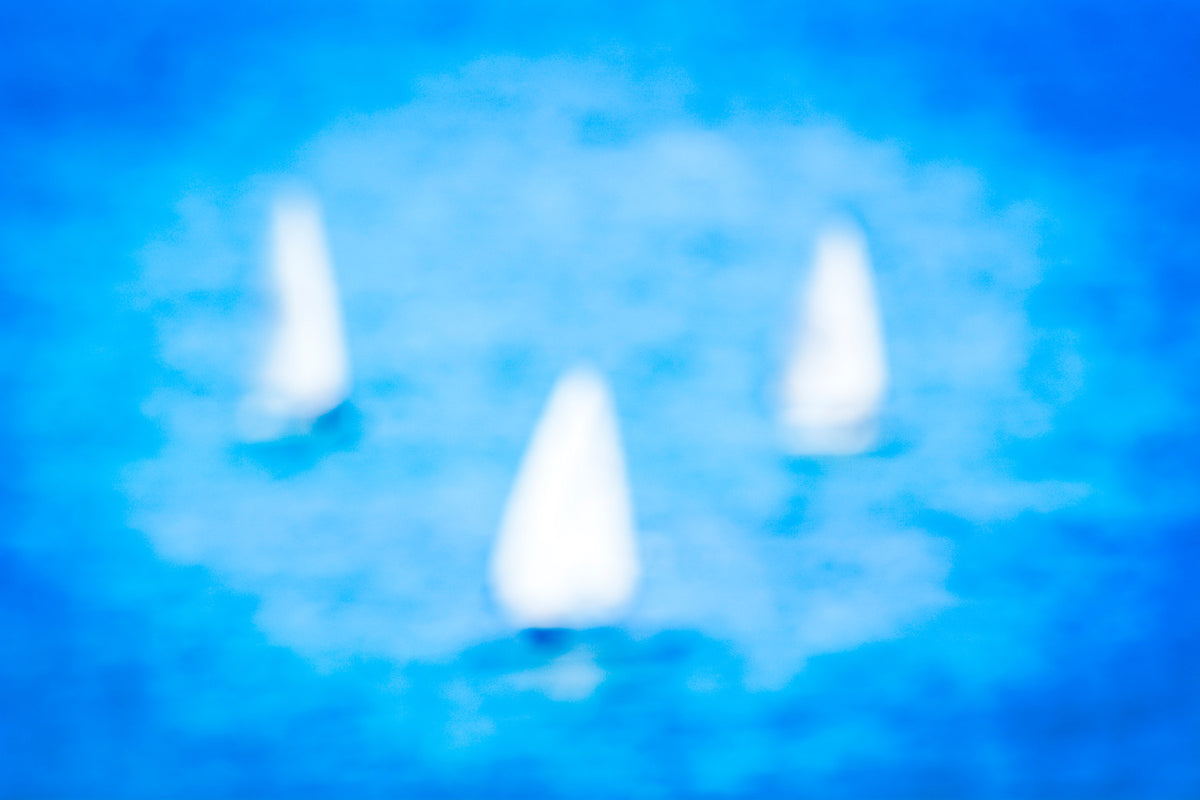 3 Sailboats Wall Mural in your room