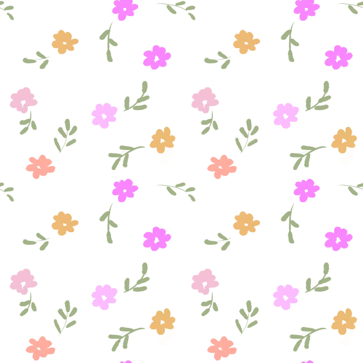 Papier peint Ditsy Blooms