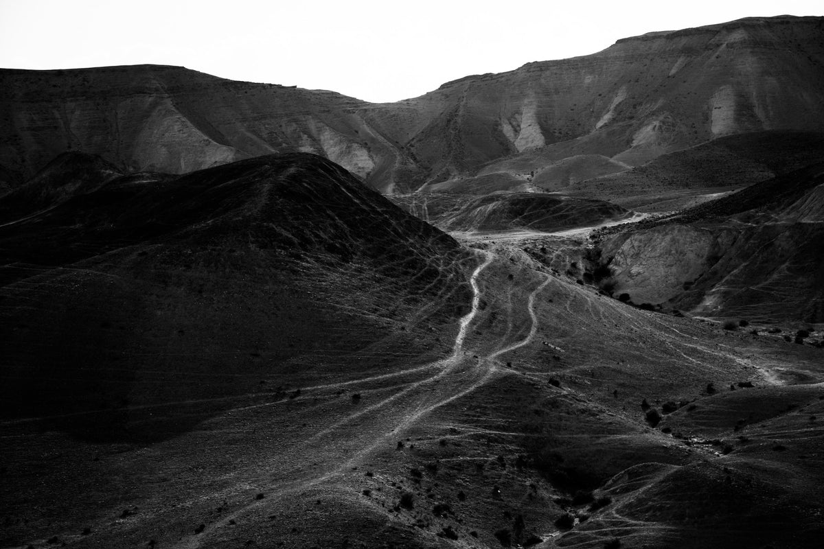 Mountains of the Judean Desert 5 Wall Mural in your room