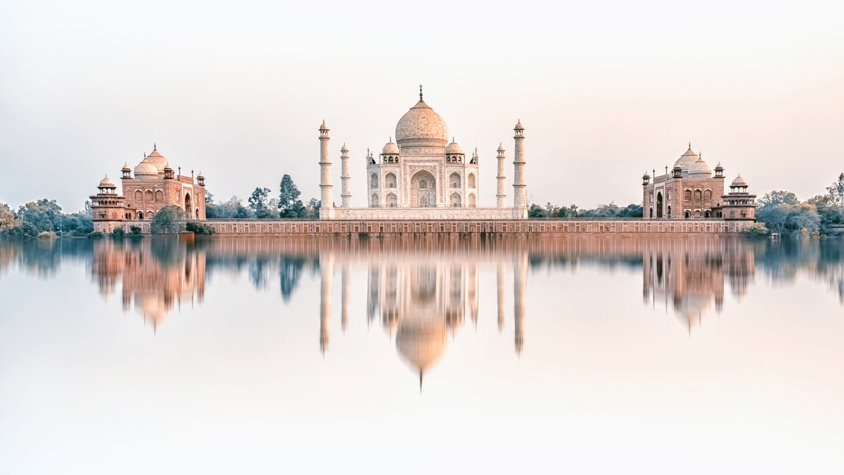 Taj Mahal Reflection Wall Mural