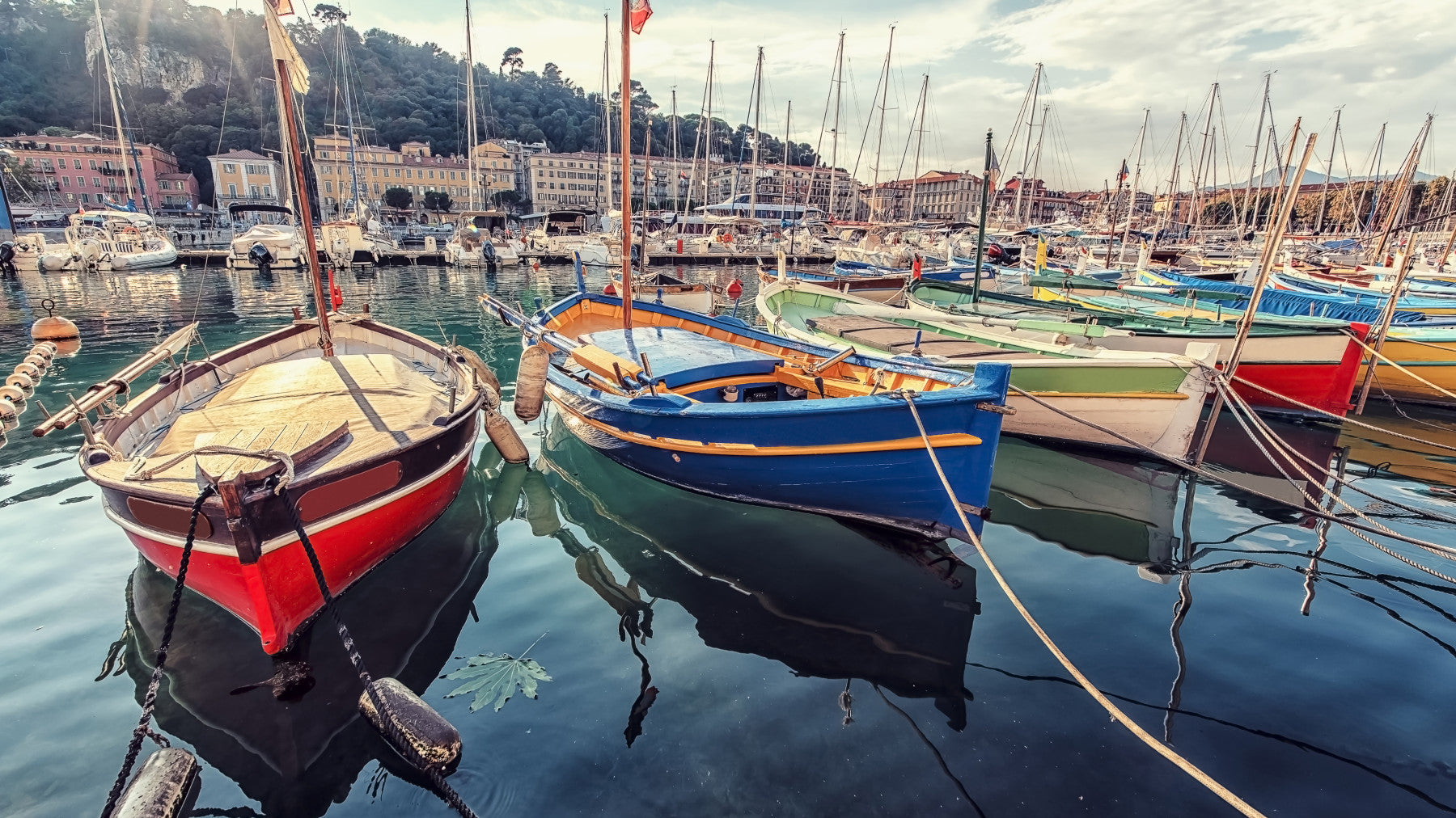 Fresque murale Harbor Hues