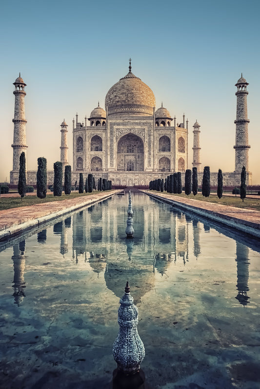 Taj Mahal: A Reflective Wonder Wall Mural