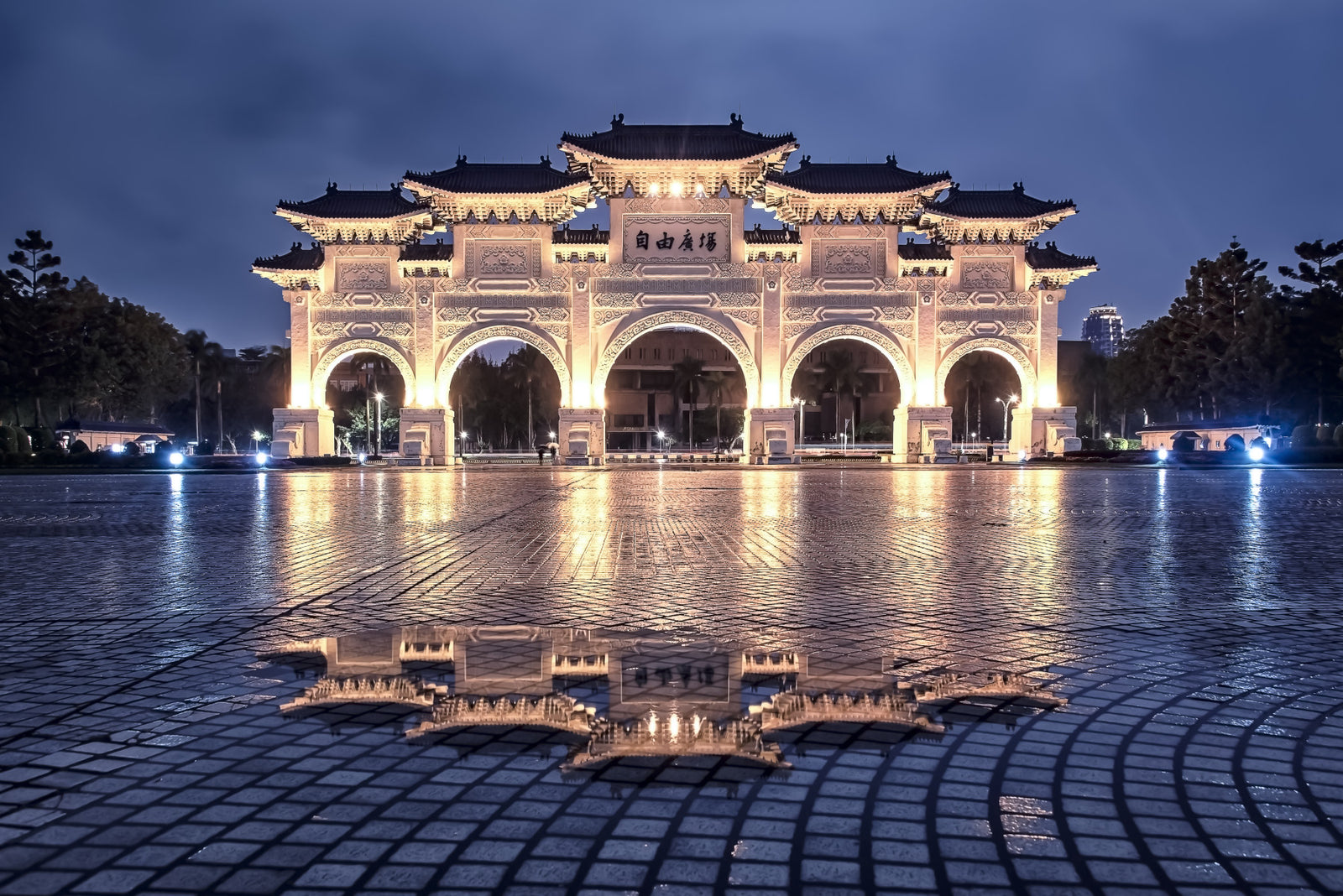 Asian Architecture Wall Mural