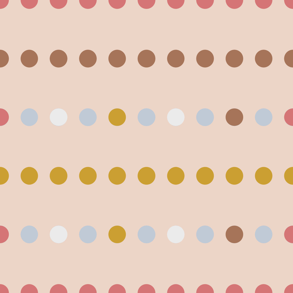 Polka Dot Parade Wallpaper⁠