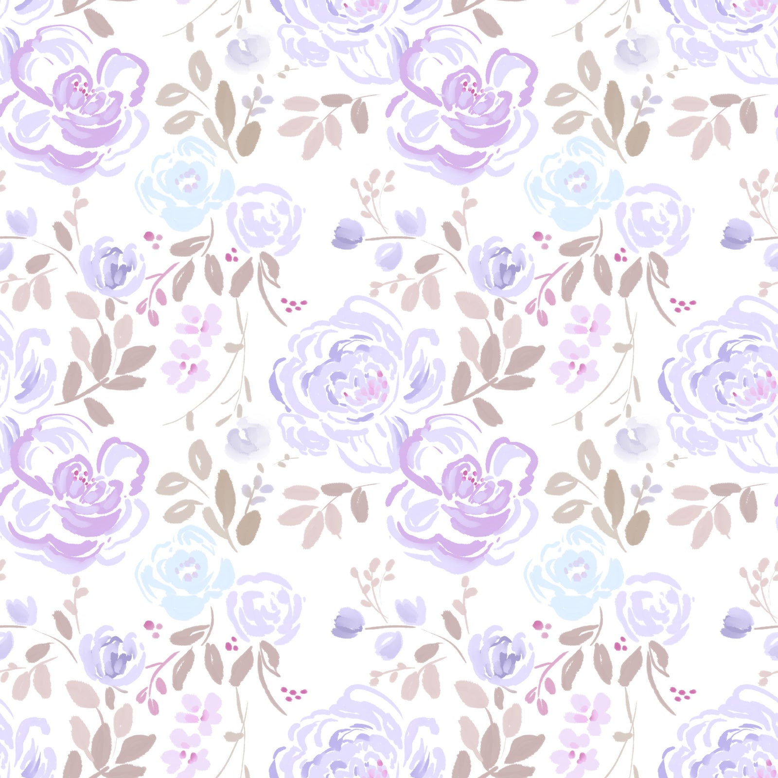 Lilac Bloom Serenity Wallpaper⁠