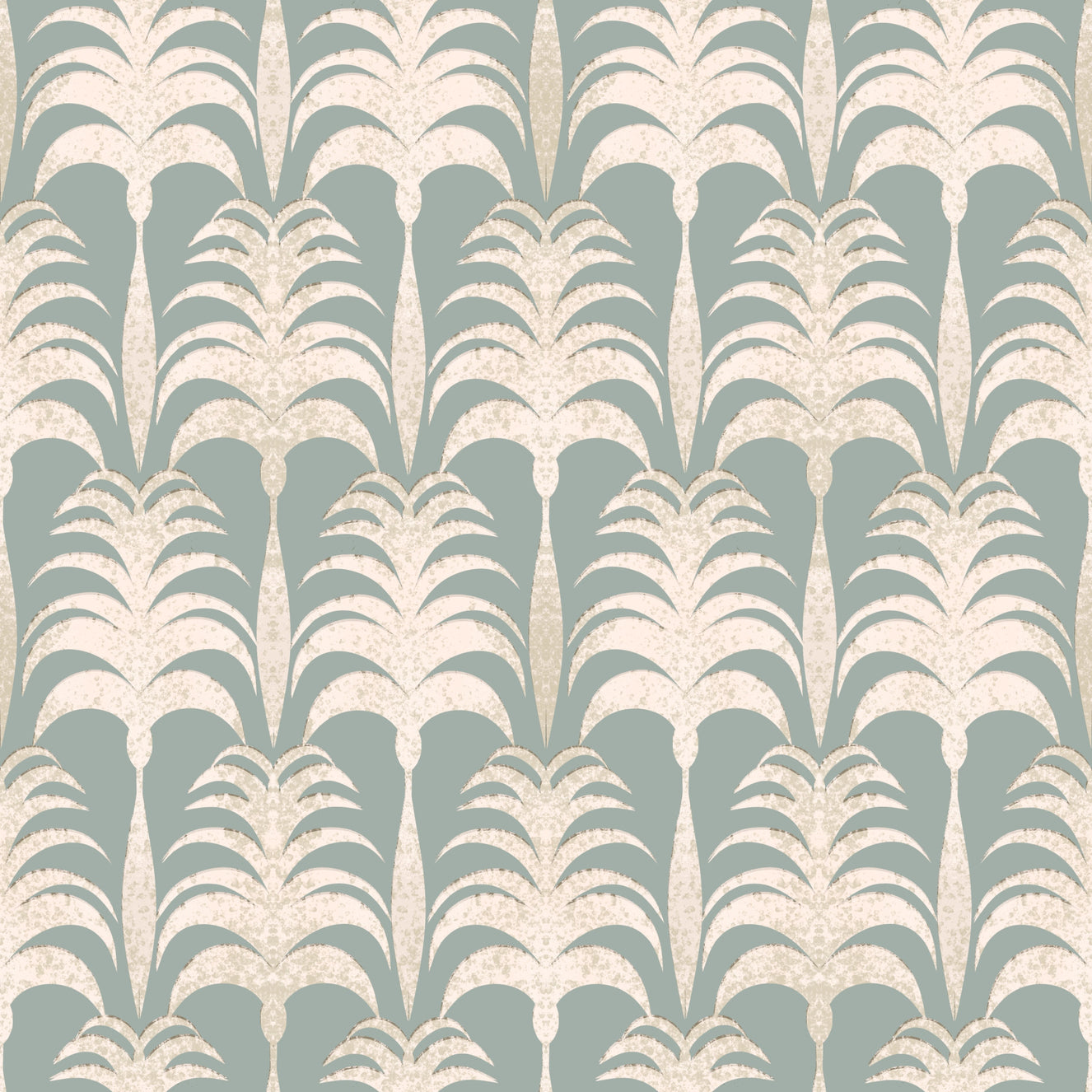 Palm Frond Echo Wallpaper⁠