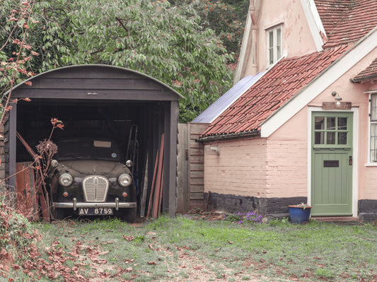 Fresque murale Vintage Car Hideaway