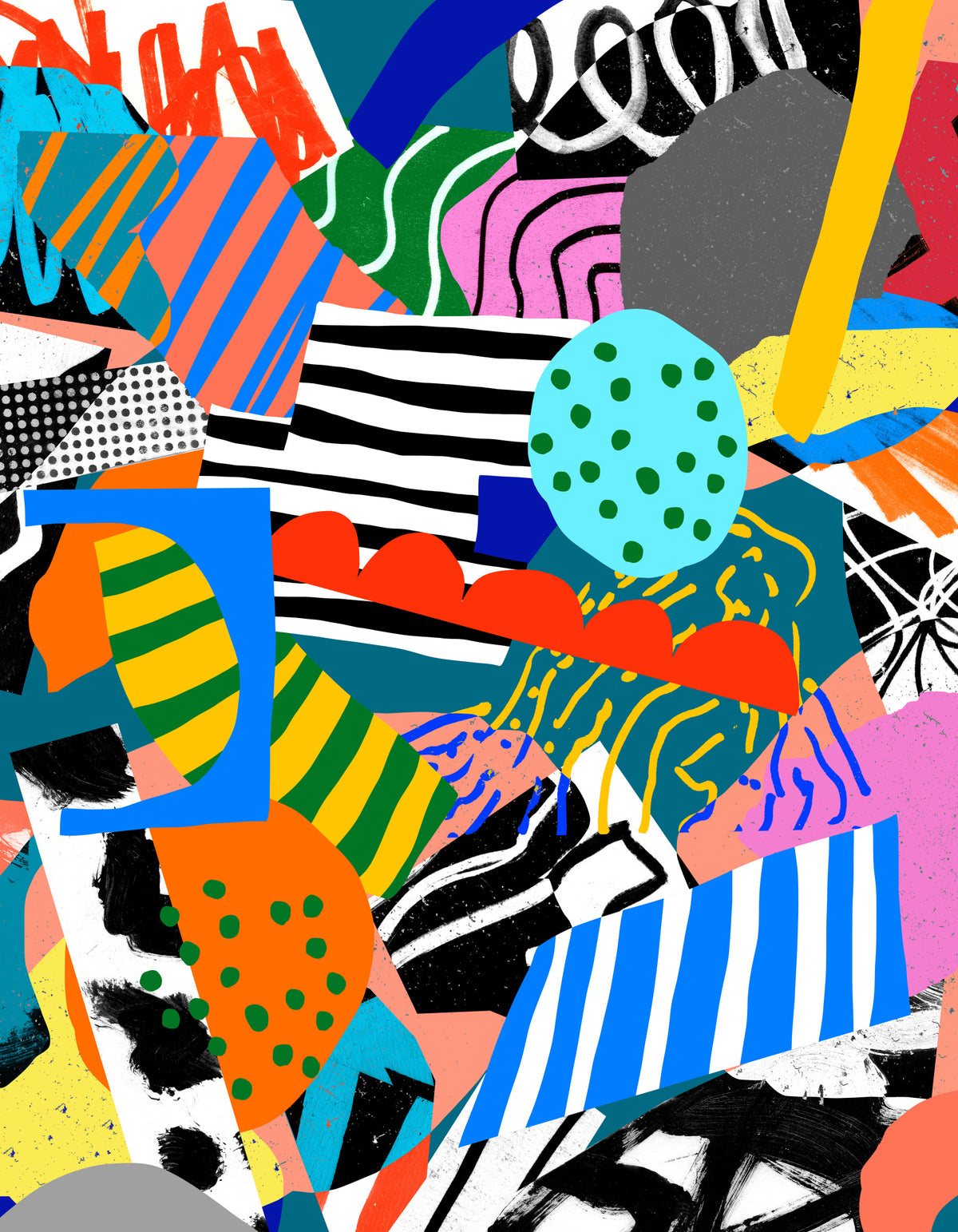 Freestyle mess Wall Mural in your room