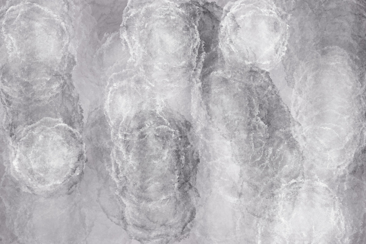 Gray Clouds Wall Mural - 2303810 in your room — zoomed