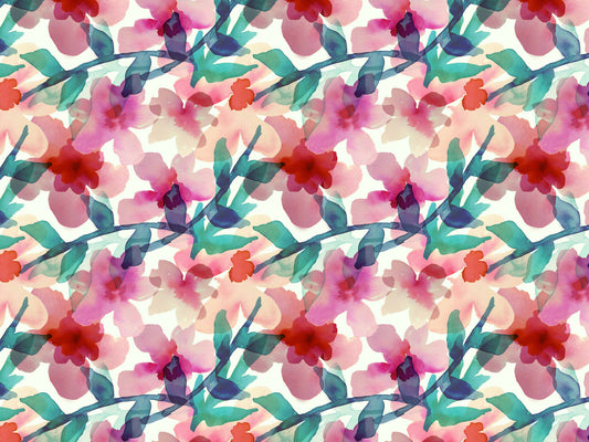 Painted Bloomscape Wall Mural -2671425
