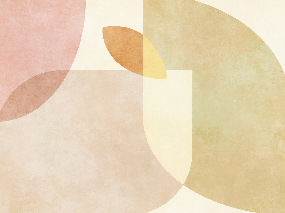 Geometric Harmony Wall Mural - 2632091 in your room — zoomed