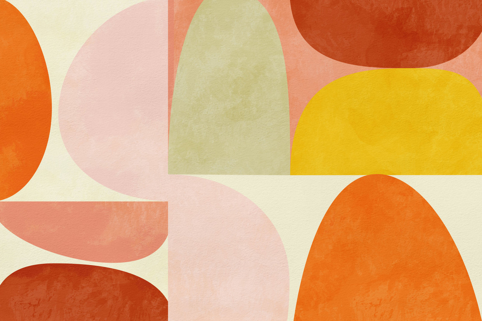 Modern Shapes Wall Mural - 2632102