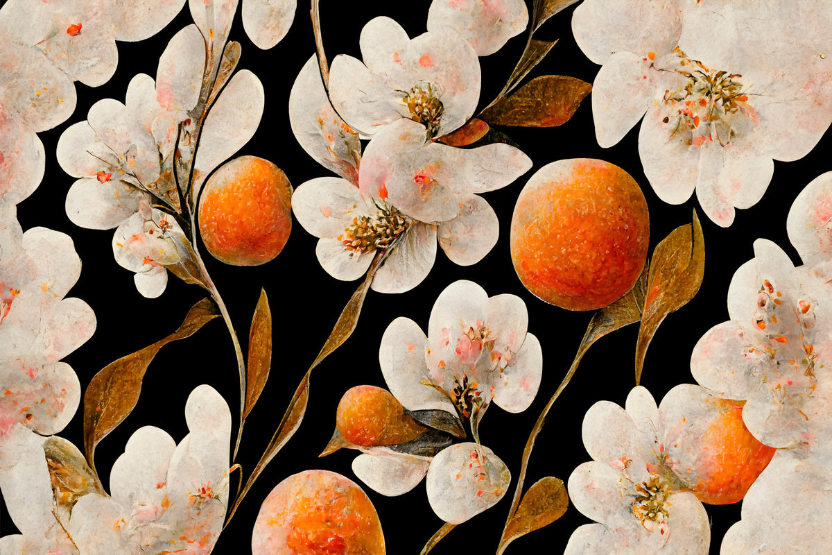 Citrus Blossom Wall Mural -2378945 in your room — zoomed