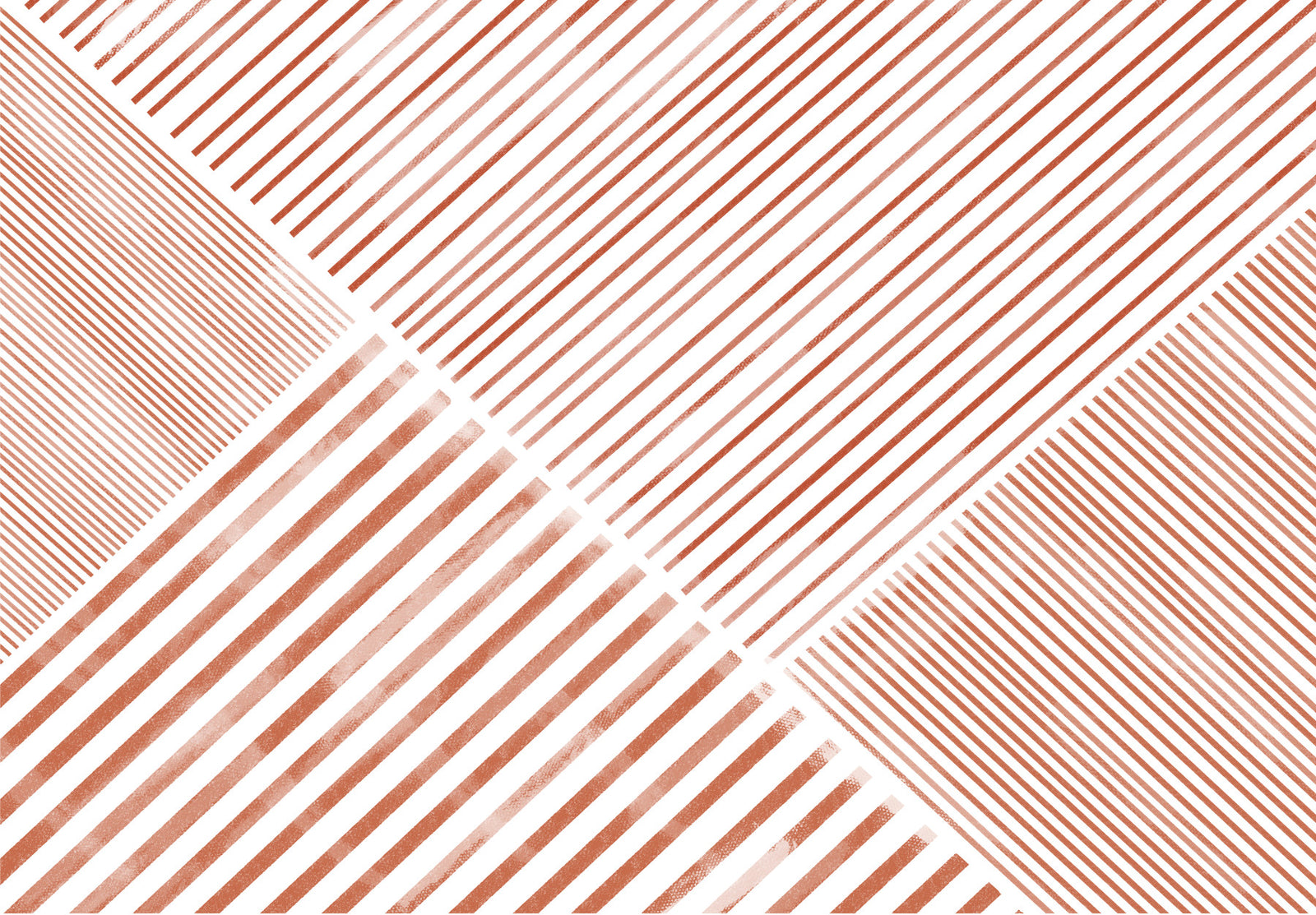 Terra Cotta Stripes Wall Mural -2912106 in your room