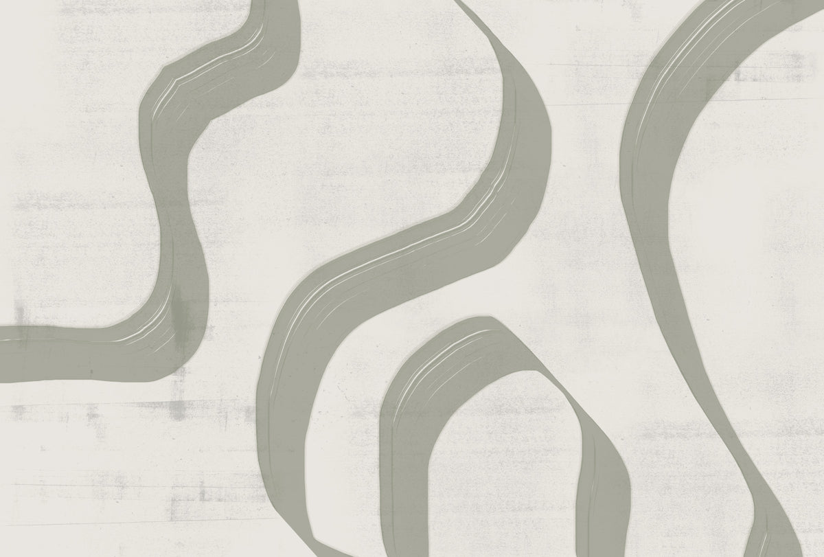 Sage Strokes Wall Mural -2861695