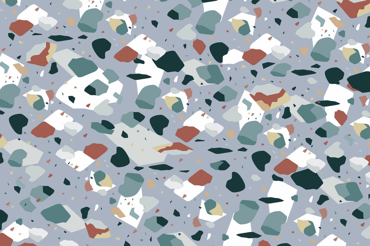 Fresque murale Tons Terrazzo - 2759441 in your room — zoomed