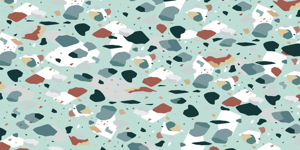 Fragmented Palette Wall Mural - 2742094