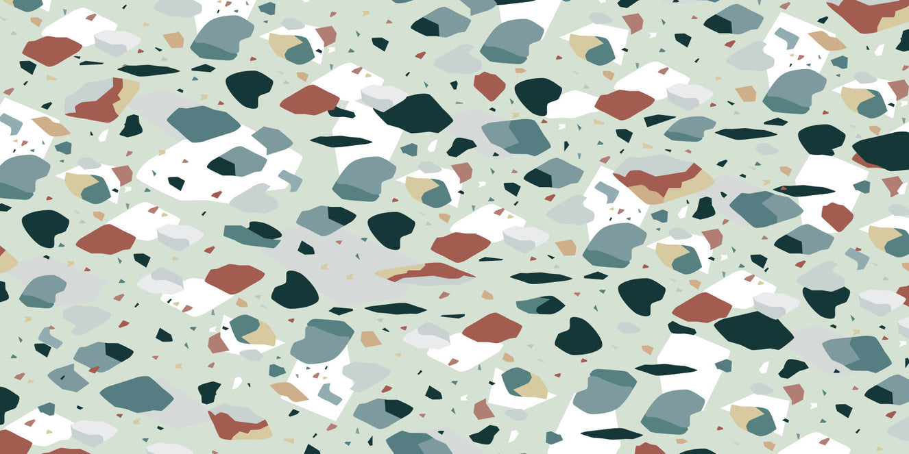 Fresque murale Terrazzo Echoes - 2742095
