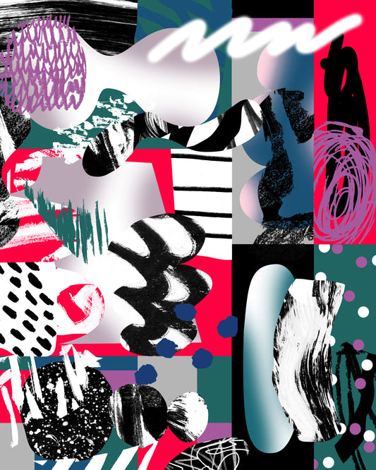 Papier peint mural Color Clash