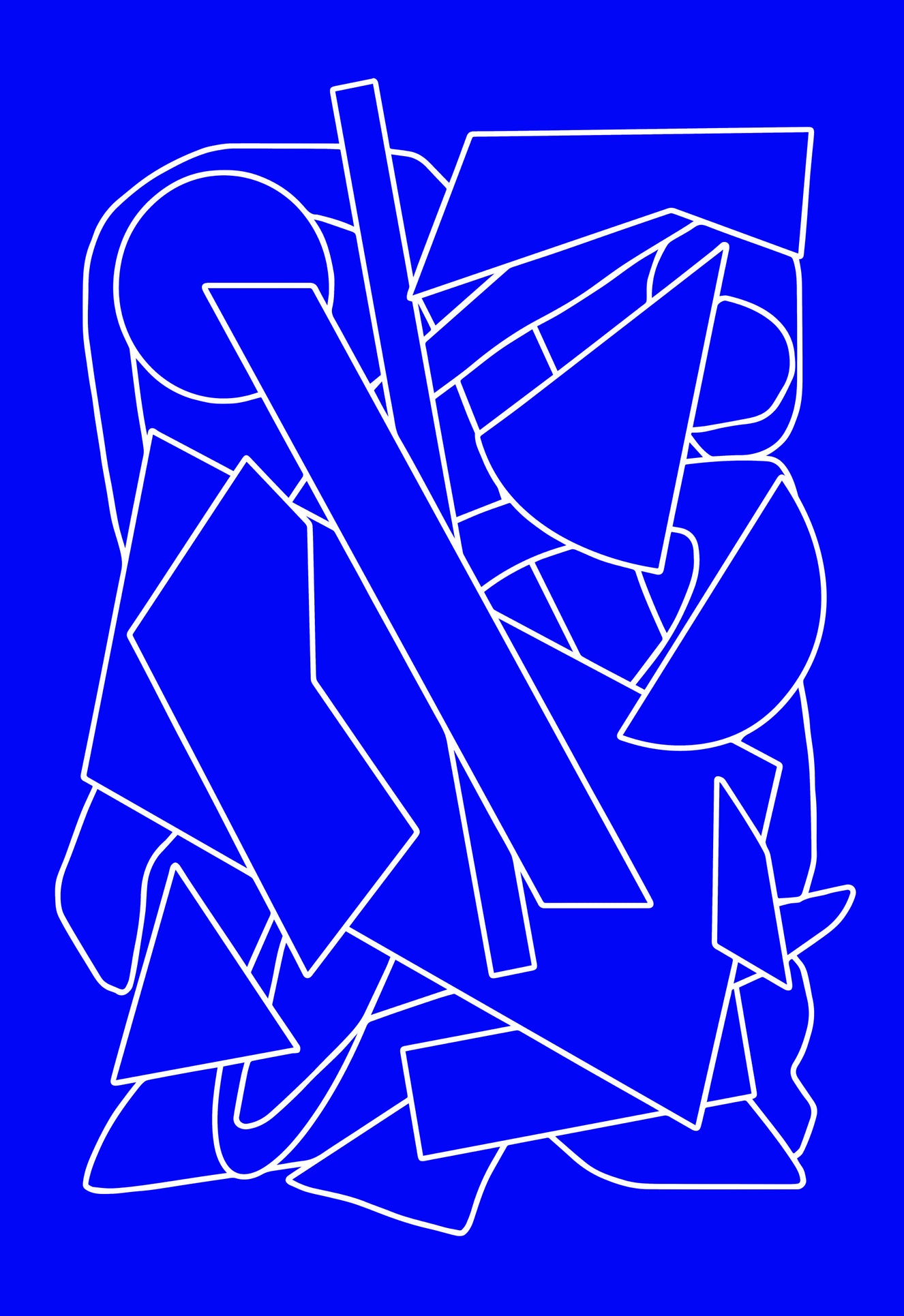 Papier peint mural bleu humble