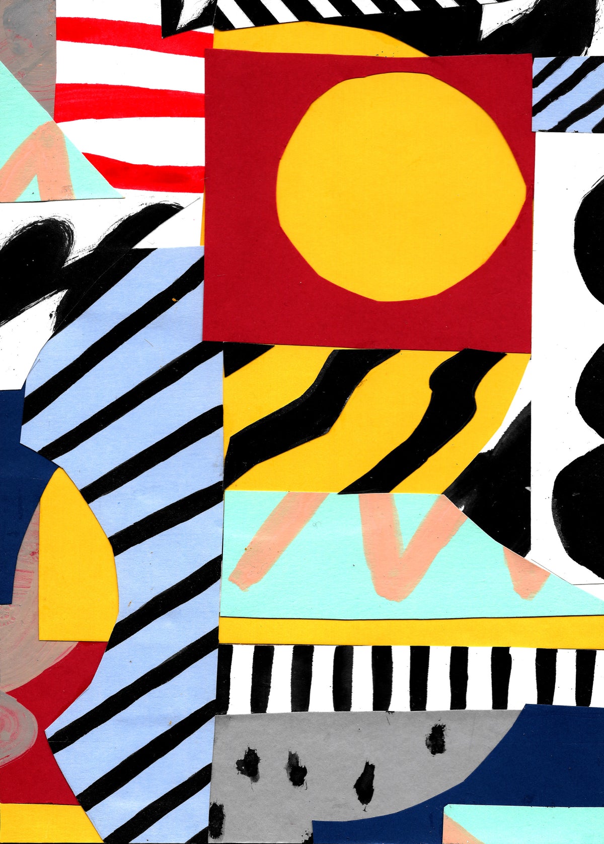 Retro Remix Wall Mural in your room